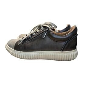4earth by blowfish Malibu Canvas Boots Womens 8 Brown Cream Trainers Sneakers